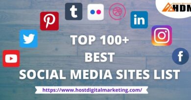 Top Social Media Sites List