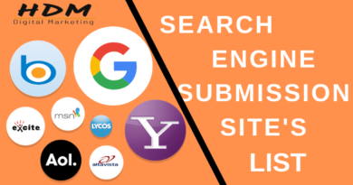Free High Search Engine Submission Sites List