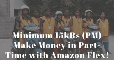 Minimum 15kRs (PM) Make Money in Part-Time with Amazon Flex!