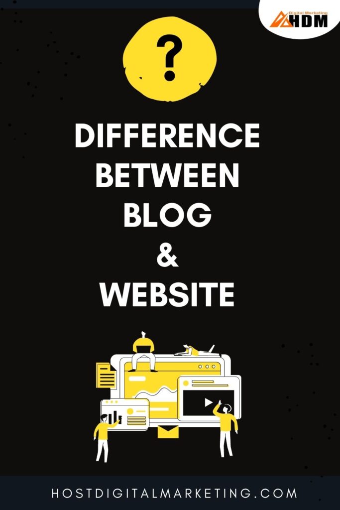 What is the Difference Between Blog & Website