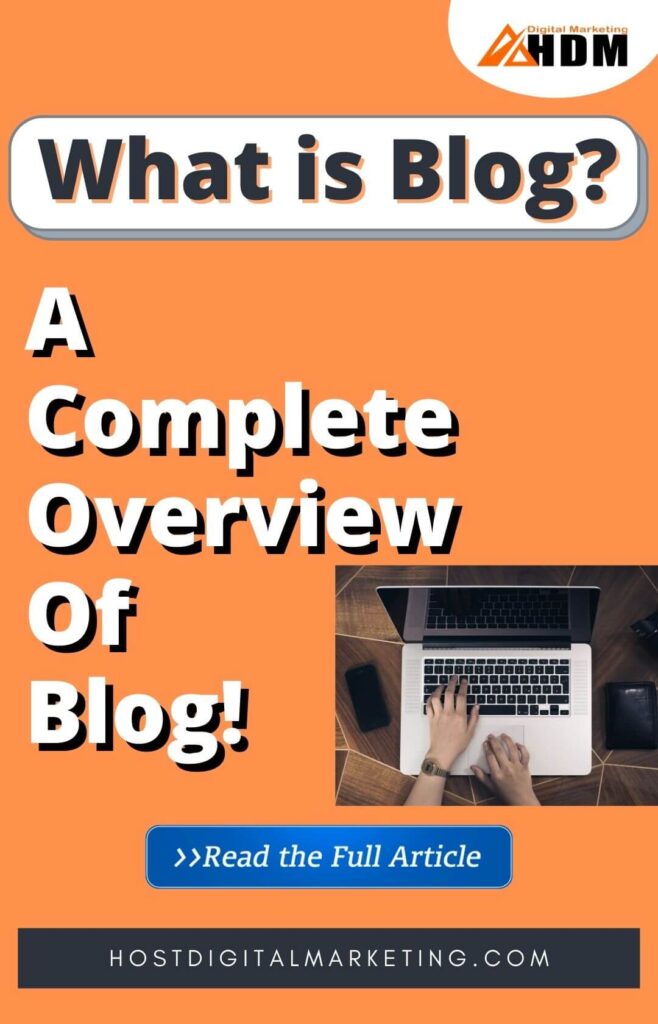WHAT IS BLOG