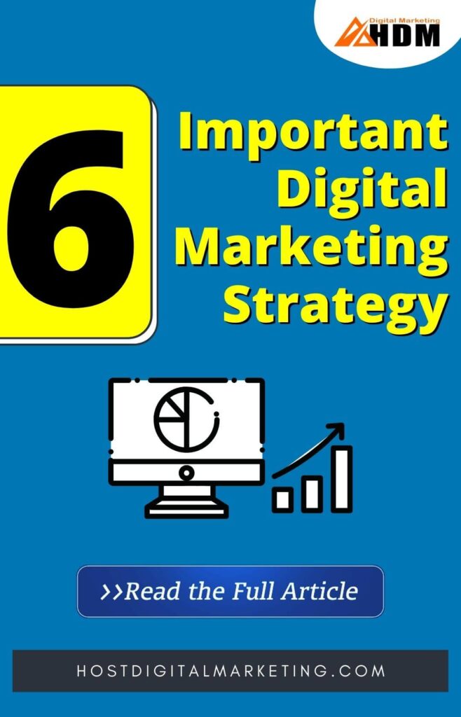 Important Digital Marketing Strategy